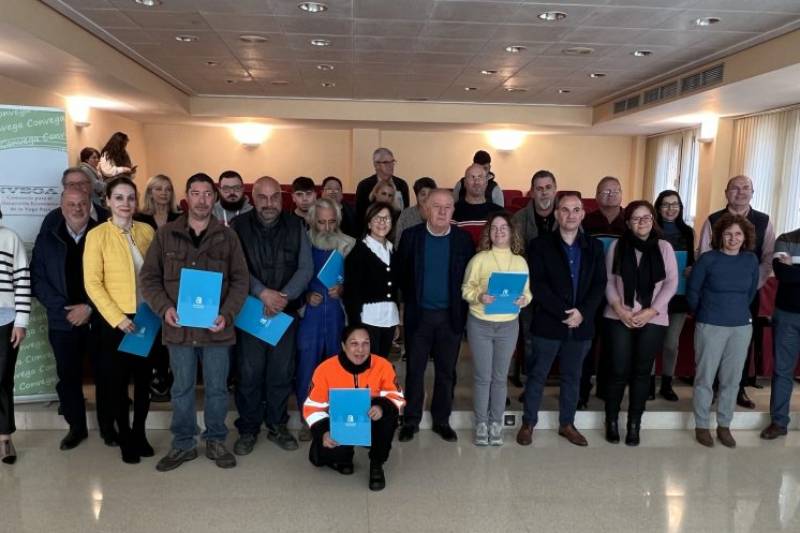 La Diputación de Alicante y Convega clausuran el programa de formación e inserción laboral ‘Alicante por la inclusión’