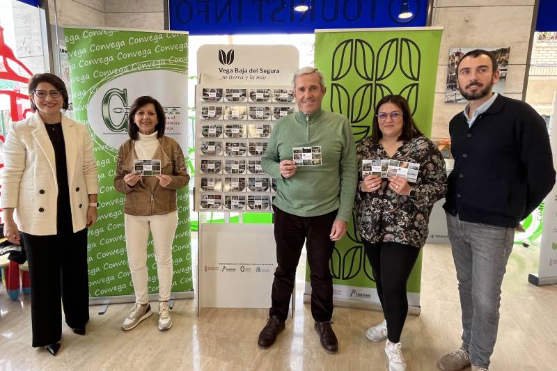 Convega distribuirá 630.000 postales para la promoción turística de la Vega Baja del Segura